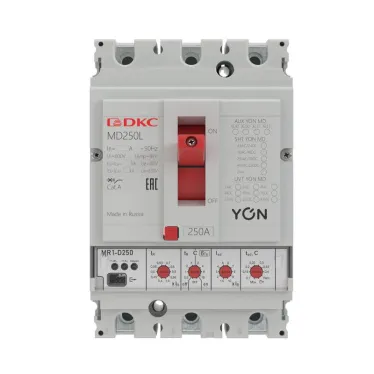Выключатель автоматический в литом корпусе YON MD100N-MR1 | MD100N-MR1 | DKC