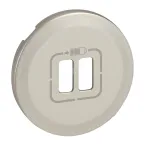                  Celiane Панель лицевая розетки USB титан
               