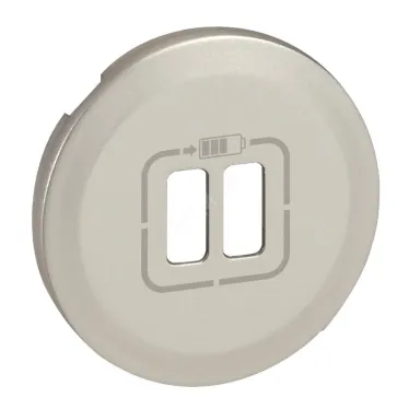 Celiane Панель лицевая розетки USB титан