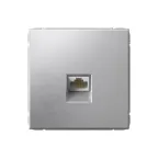                 ARTGALLERY РОЗЕТКА компьютерная RJ45, кат. 5е, механизм, АЛЮМИНИЙ
               