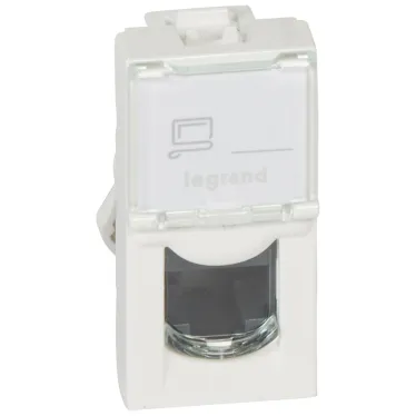Mosaic Розетка компьютерная RJ45 1 модуль категория 5е
