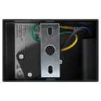 Подсветка декоративная WL37 BK MR16/GU10, черный, для интерьера, фасадов зданий лампа MR16 ( в комплект не входит)
