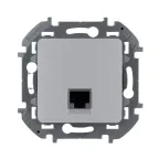                  INSPIRIA розетка информационная RJ 45 категория 5e UTP алюминий
               