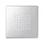 Simon 82 Накладка на звонок, динамик встр., fm-тюнер, S82 Detail алюминий | 82052-93 | Simon