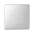                  Simon 82 Накладка на звонок, динамик встр., fm-тюнер, S82 Detail алюминий | 82052-93 | Simon
               
