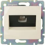                  VALENA Розетка RJ45x1 в рамку ISDN слоновая кость
               