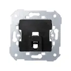 Simon 75 Механизм Розетка телефонная с 6 контактами для коннектора RJ12, S82, S82N, S88, S82 Detail, чёрный | 75481-32 | Simon