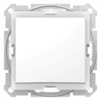 Sedna Белый Переключатель 1-клавишный 10А, IP44 (сх.6) | SDN0400521 | Schneider Electric