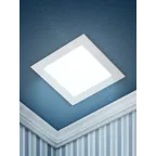 Светильник светодиодный квадратный LED 24W 220V 6500K LED 2-24-6K