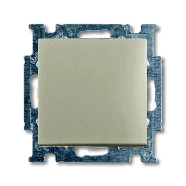 ABB Basic 55 Шампань Выключатель 1-клавишный | 1012-0-2164  | 2CKA001012A2164 | ABB