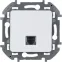Телефонная розетка RJ11 INSPIRIA белая