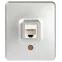 Розетка Эксперт 11-3203-03 информационная RJ45, IP20, ОУ, алюминий