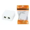 Компьютерная розетка 2xRJ-45 | SQ1809-0004 | TDM