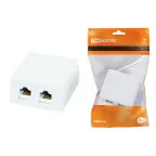                  Компьютерная розетка 2xRJ-45 | SQ1809-0004 | TDM
               