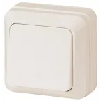 2-101-02 Intro Выключатель, 10А-250В, IP20, ОУ, Quadro, сл.кость | Б0027632 | Intro