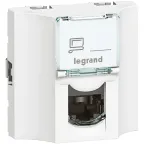                  Mosaic Розетка оптоволоконная RJ45 Кат.6 UTP
               