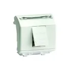 Компьютерная розетка RJ-45. кат.5Е (разъем АМР). белая. 2мод Brava |76642B | DKC