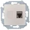 Simon 15 Шампань Розетка компьютерная RJ45 кат.6а (АМР, FTP) | 1591563-034 | Simon