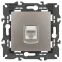 Розетка Elegance 14-3107-16 RJ45, титан