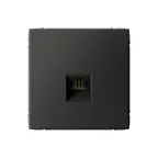                  ARTGALLERY РОЗЕТКА компьютерная RJ45, кат. 5е, механизм, БАЗАЛЬТ
               