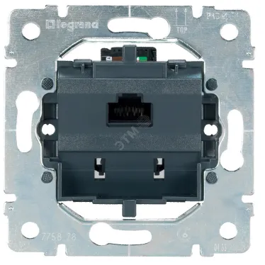 PRO21 Механизм компьютерный розеточный RJ45 кат6 UTP 1 выход