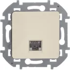INSPIRIA розетка информационная RJ 45 категория 5e UTP слоновая кость