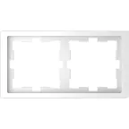 D-Life РАМКА 2-постовая, БЕЛ. ЛОТОС , SD | MTN4020-6535 | Schneider Electric