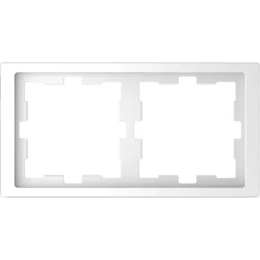 D-Life РАМКА 2-постовая, БЕЛ. ЛОТОС , SD | MTN4020-6535 | Schneider Electric