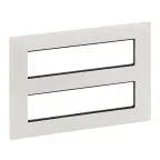                  Valena LIFE Рамка для модульных устройств Mosaic 2x4x2 модуля Белая
               
