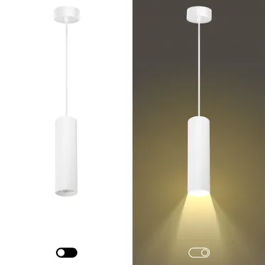 Светильники подвесной светодиодный PL1 COB -10 WH 300 Подвес COB, 10W, D80*300мм, белый (20/240)