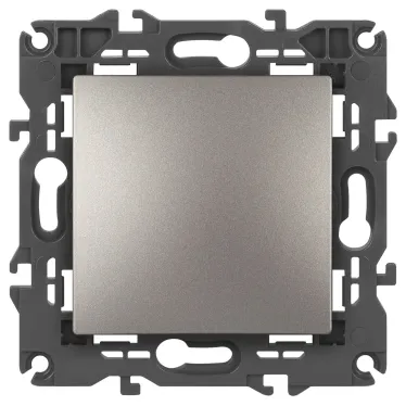 Переключатель перекрестный Elegance 14-1108-16 10АХ-250В, IP20, титан