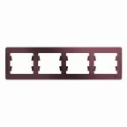                  Glossa Баклажановый Рамка 4-ая, горизонтальная | GSL001104 | SE
               