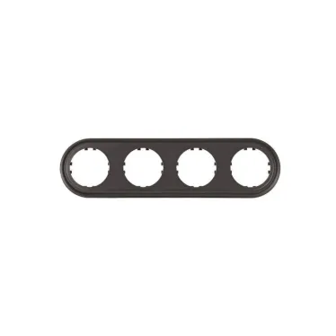 Рамка 4-постовая круглая (бронза) LK Vintage-Classic | 889437-1 | Ecoplast
