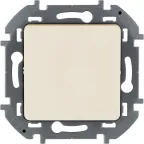 Выключатель одноклавишный - Legrand Inspiria - 10А 250В безвинтовые зажимы - слоновая кость
