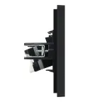FORTE@PIANO Розетка компьютерная RJ45 кат.5E FP132 черный IEK