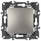                  Переключатель Elegance 14-1103-16 , 10АХ-250В, титан
               