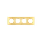 Рамка 4-постовая квадрат (золото) LK Vintage-Quadro | 884416-1 | Ecoplast