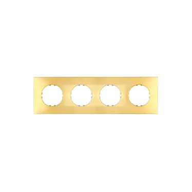 Рамка 4-постовая квадрат (золото) LK Vintage-Quadro | 884416-1 | Ecoplast