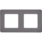                  Рамка 2 поста INSPIRIA дымчатая
               