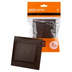                  Выключатель 1 кл. 10А венге "Лама" | SQ1815-0401 | TDM
               