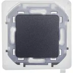                  Переключатель IP44 INSPIRIA 10 AX 250 В~ антрацит
               