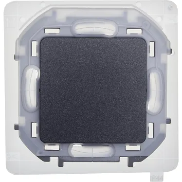 Переключатель IP44 INSPIRIA 10 AX 250 В~ антрацит