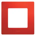                  ETIKA Рамка 1 пост красная
               
