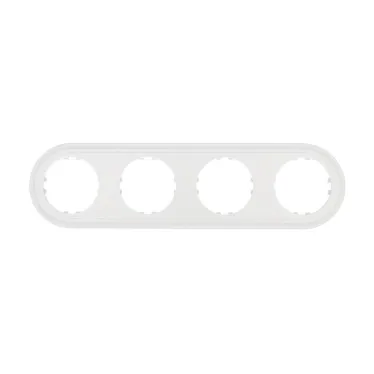 Рамка 4-постовая (белый) Vintage-Classic | 889404-1 | Ecoplast
