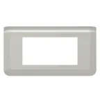                  Рамка Mosaic 4 модуля - алюминий
               