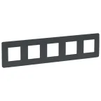                  Unica Studio Антрацит Рамка 5-ая | NU201054 | Schneider Electric
               