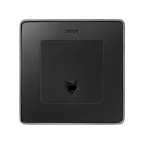 Simon 82 Накладка на телефонную розетку RJ-11, RJ-12, S82 Detail, графит | 82062-68 | Simon