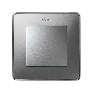 Simon 82 Клавиша для одноклавишного выключателя, S82 Detail, алюминий | 82010-93 | Simon
