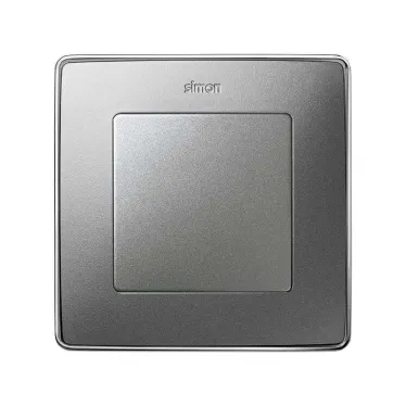 Simon 82 Заглушка, S82 Detail алюминий | 82800-93 | Simon
