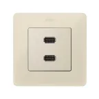 Simon 82 Накладка для коннектора 2*USB 2.0 типа А, "мама", S82, S82N, S82 Detail, слоновая кость | 8201090-031 | Simon